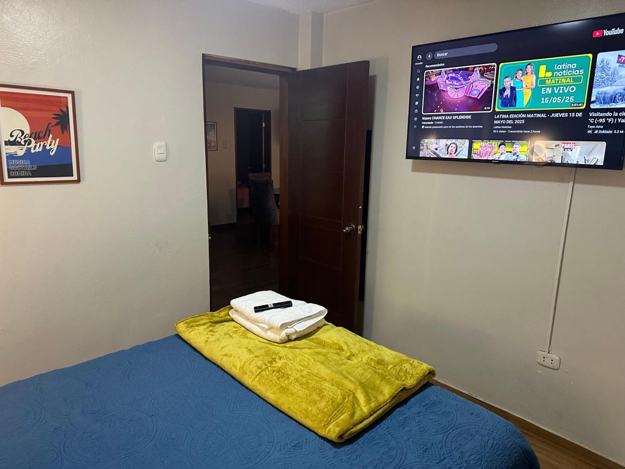 Hermoso Depa Amoblado 3Camas Wifi Terraza Lima Extérieur photo